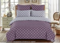 Постельное белье сатин люкс TAG - S345, полуторный